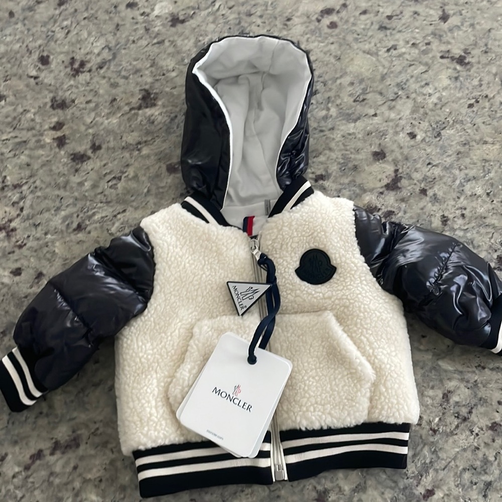 Baby moncler Sherpa jacket